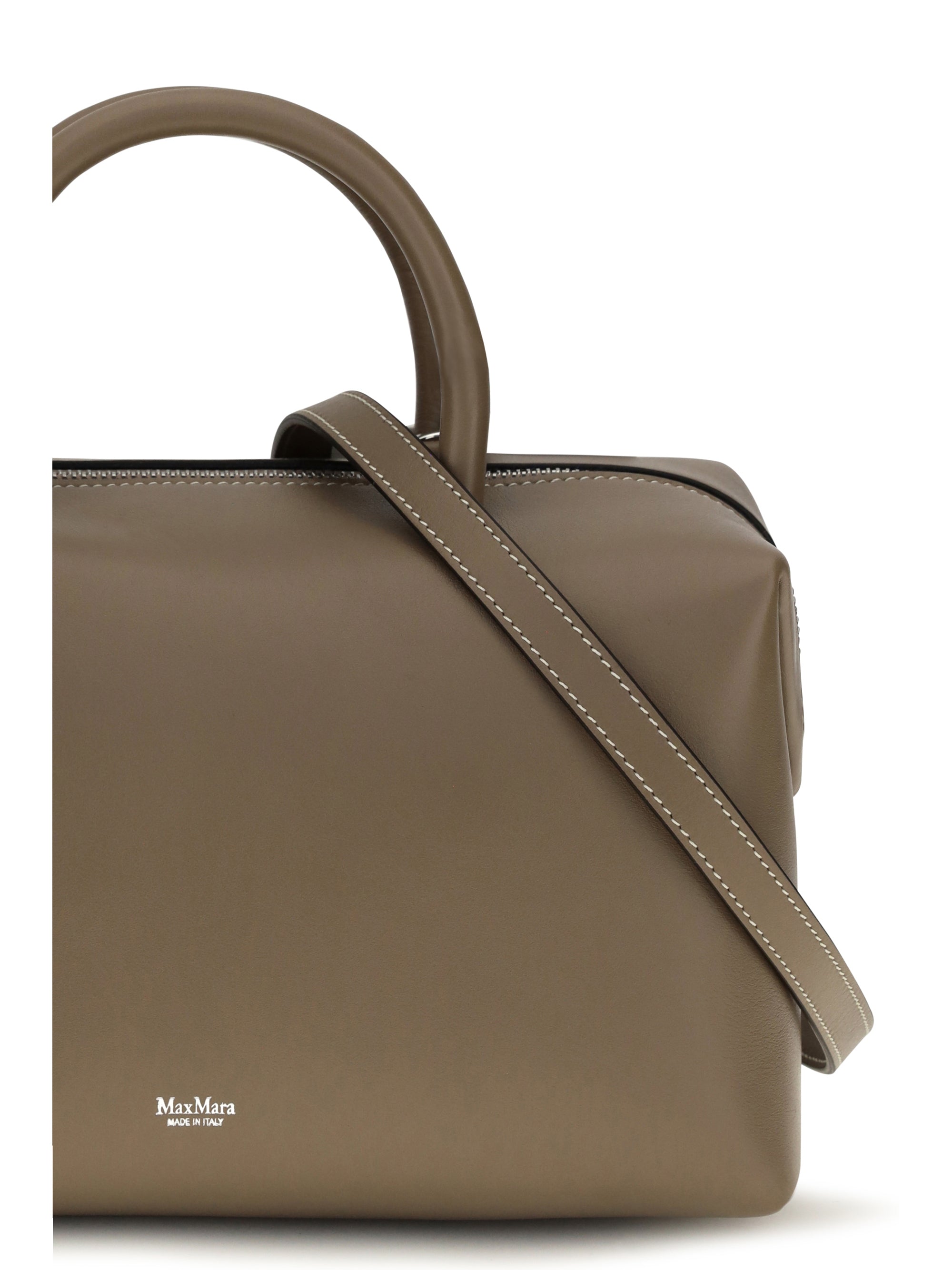holdall leather handbag