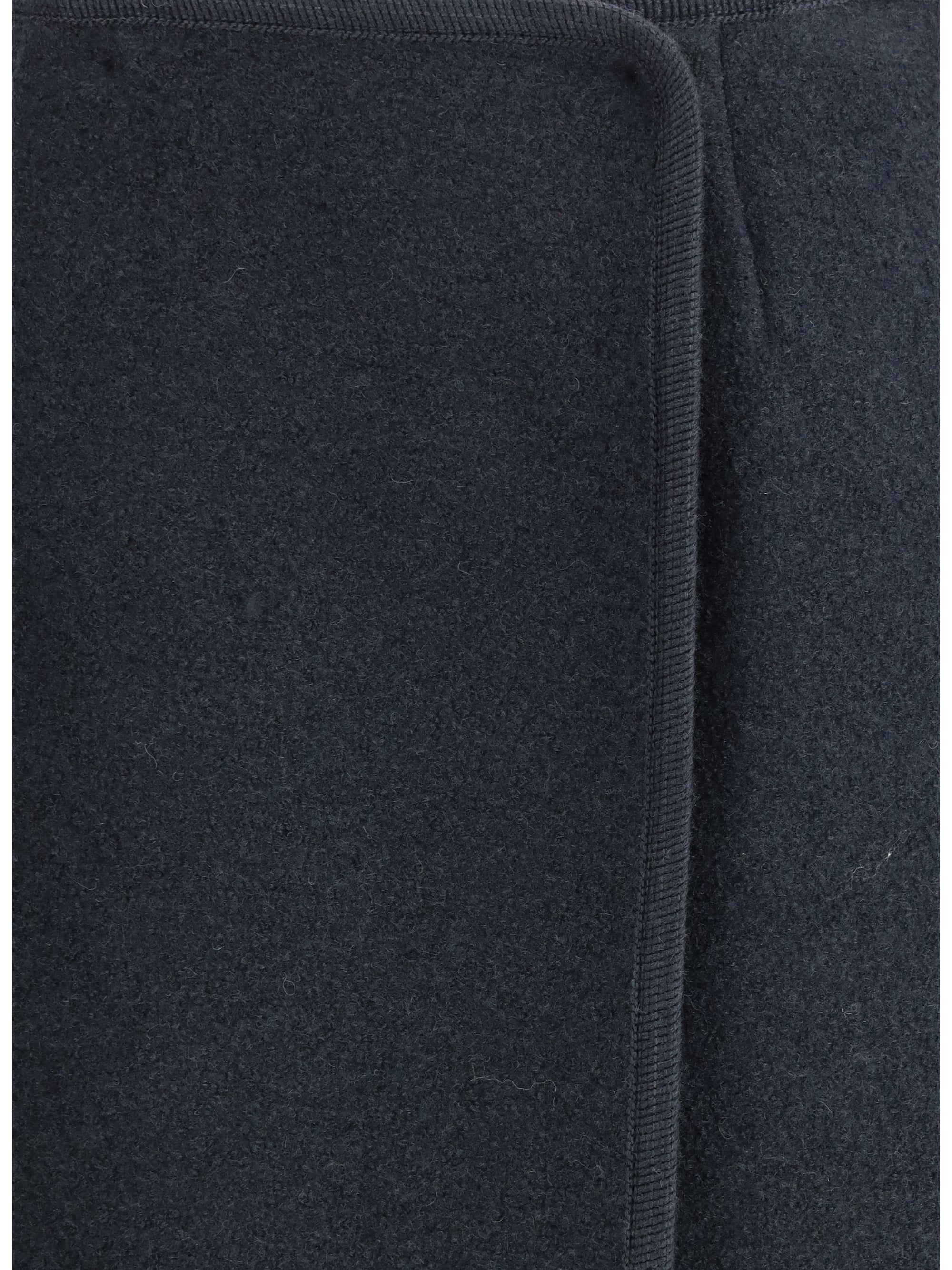 RIER L walker wrap midi skirt