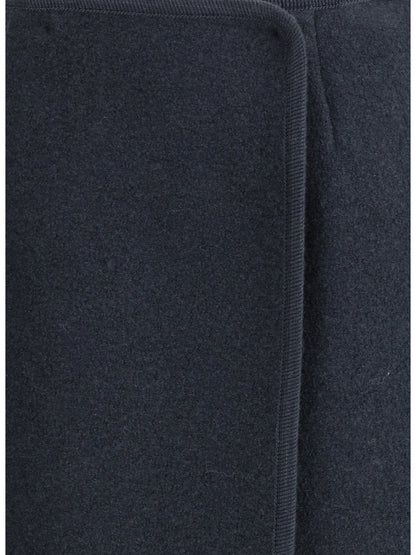 RIER L walker wrap midi skirt