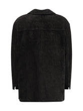 SALVATORE SANTORO 44 suede leather jacket