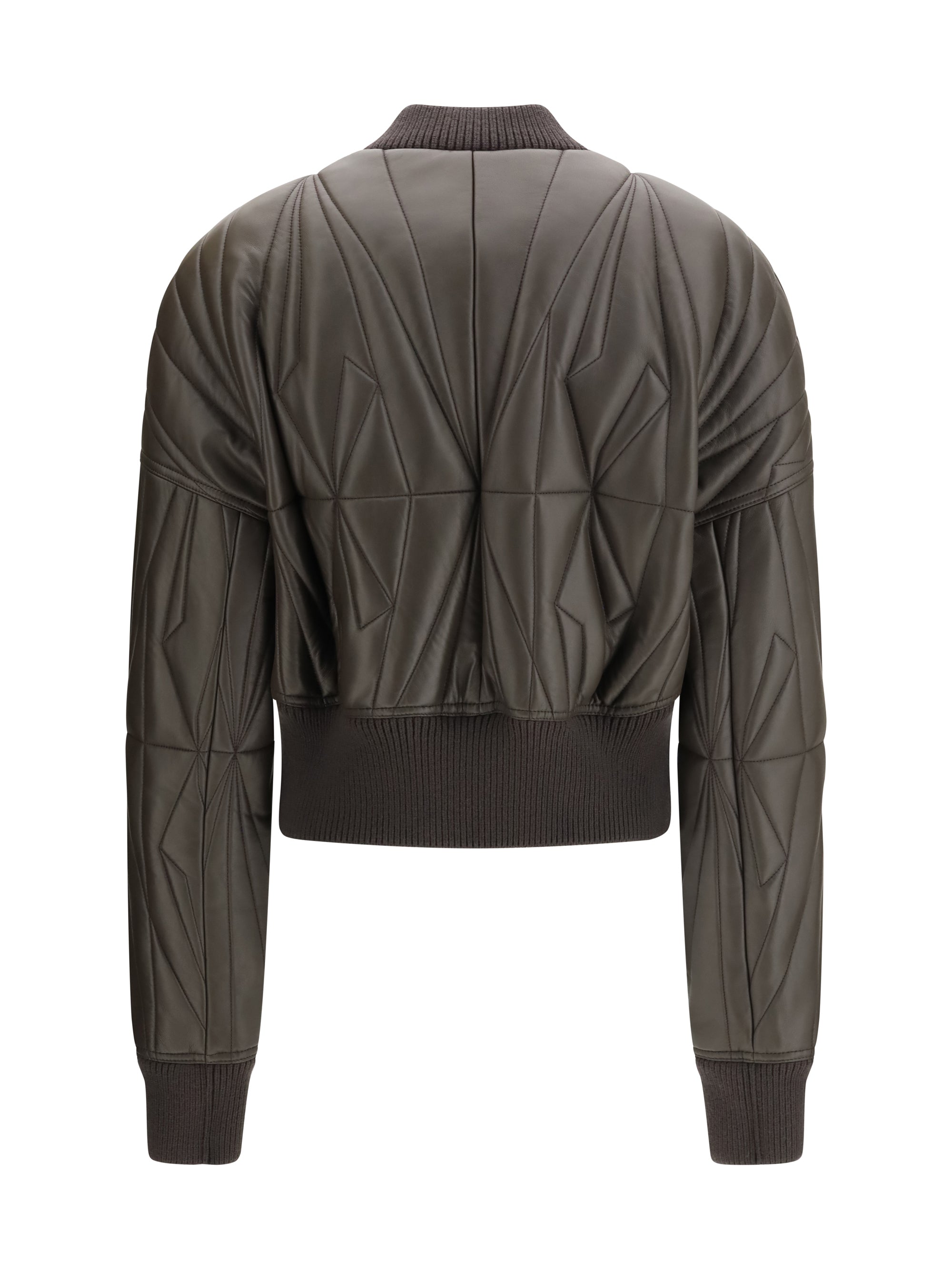 geocamo leather jacket moncler + rick owens