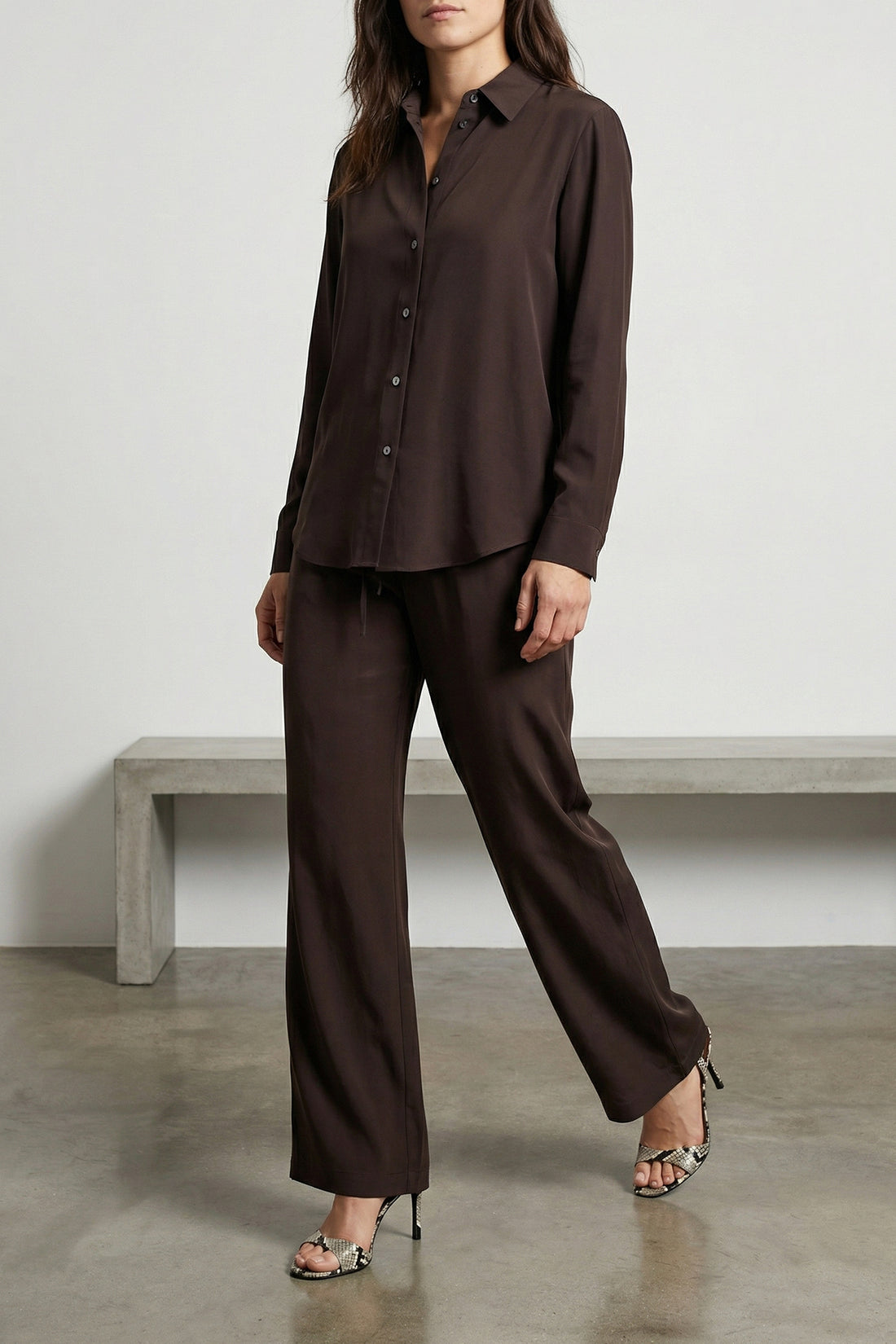 P.A.R.O.S.H. L sweet26 silk shirt