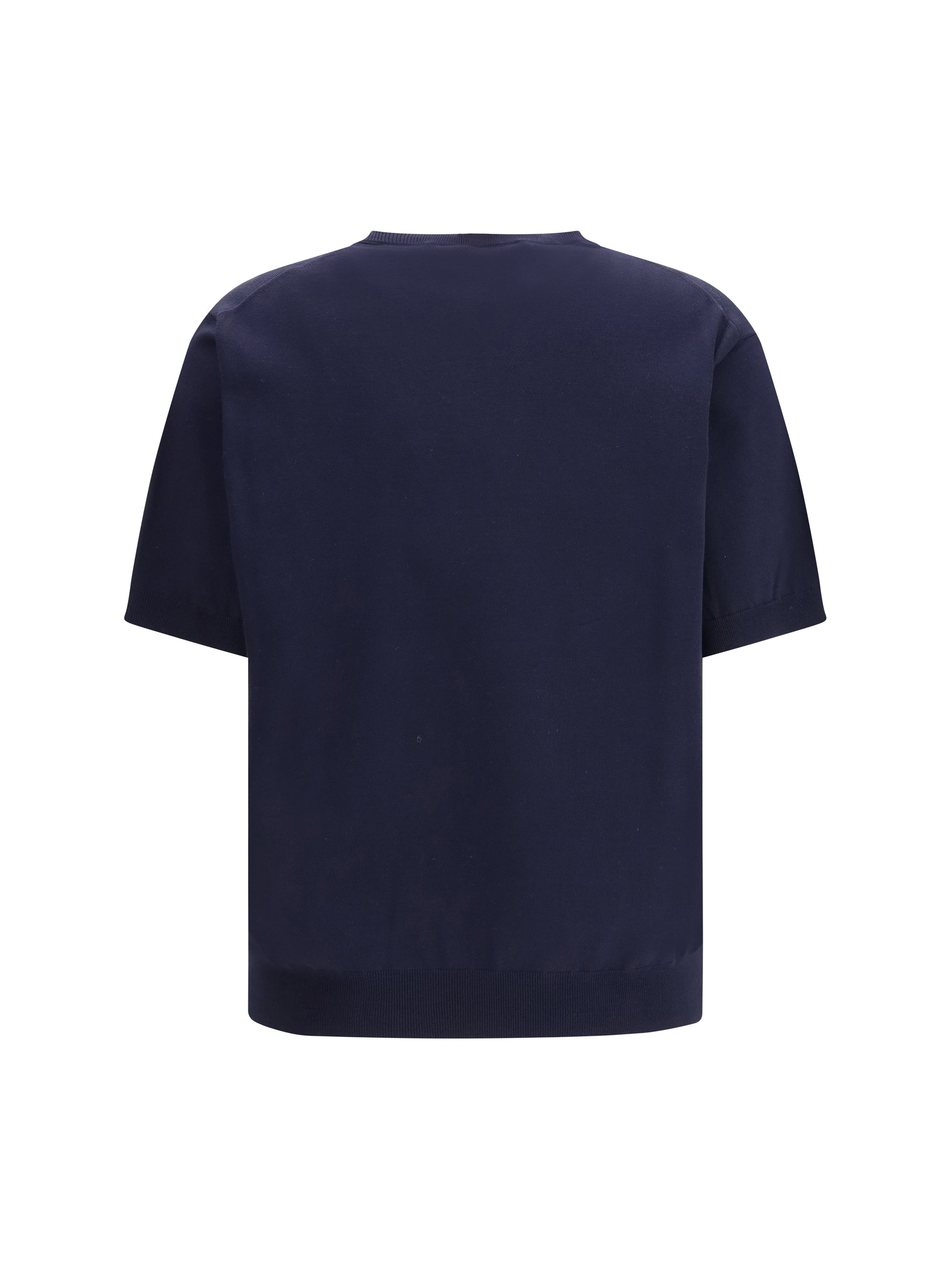 silk crewneck sweater