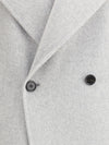 double-breasted long coat