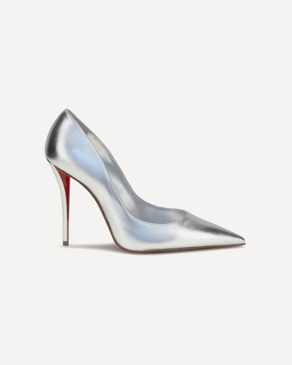 Christian Louboutin Miss Z Pumps Silver
