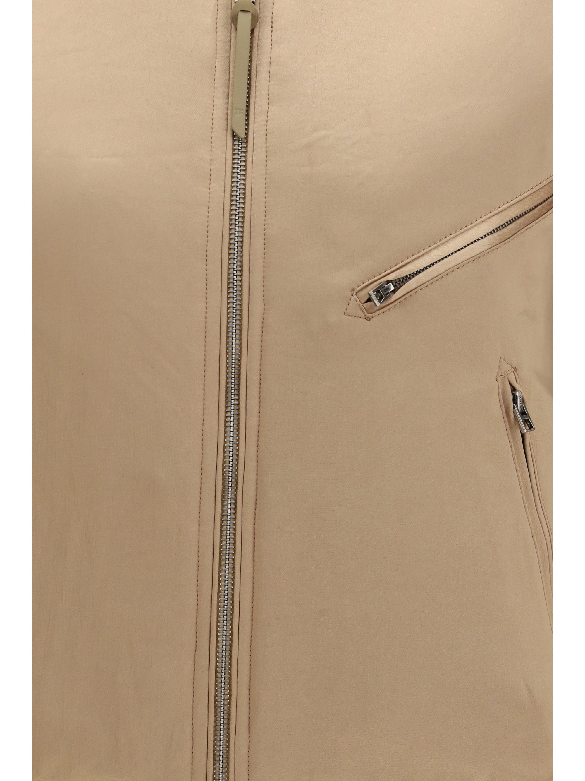 satin aviator bomber jacket