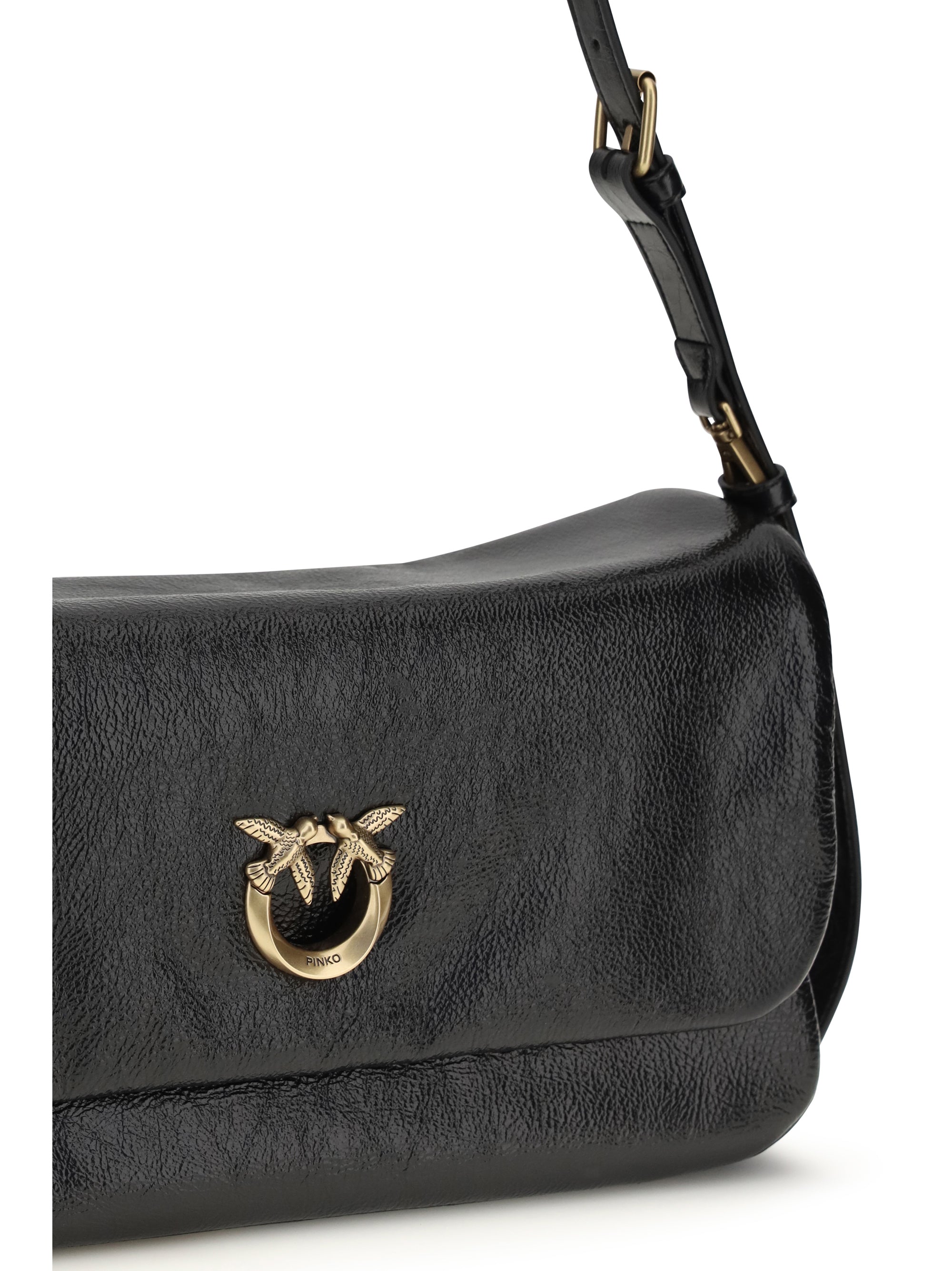 love click soft horizontal shoulder bag