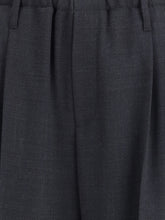 BRUNELLO CUCINELLI 40 sartorial track trousers in virgin wool crêpe fluid twill