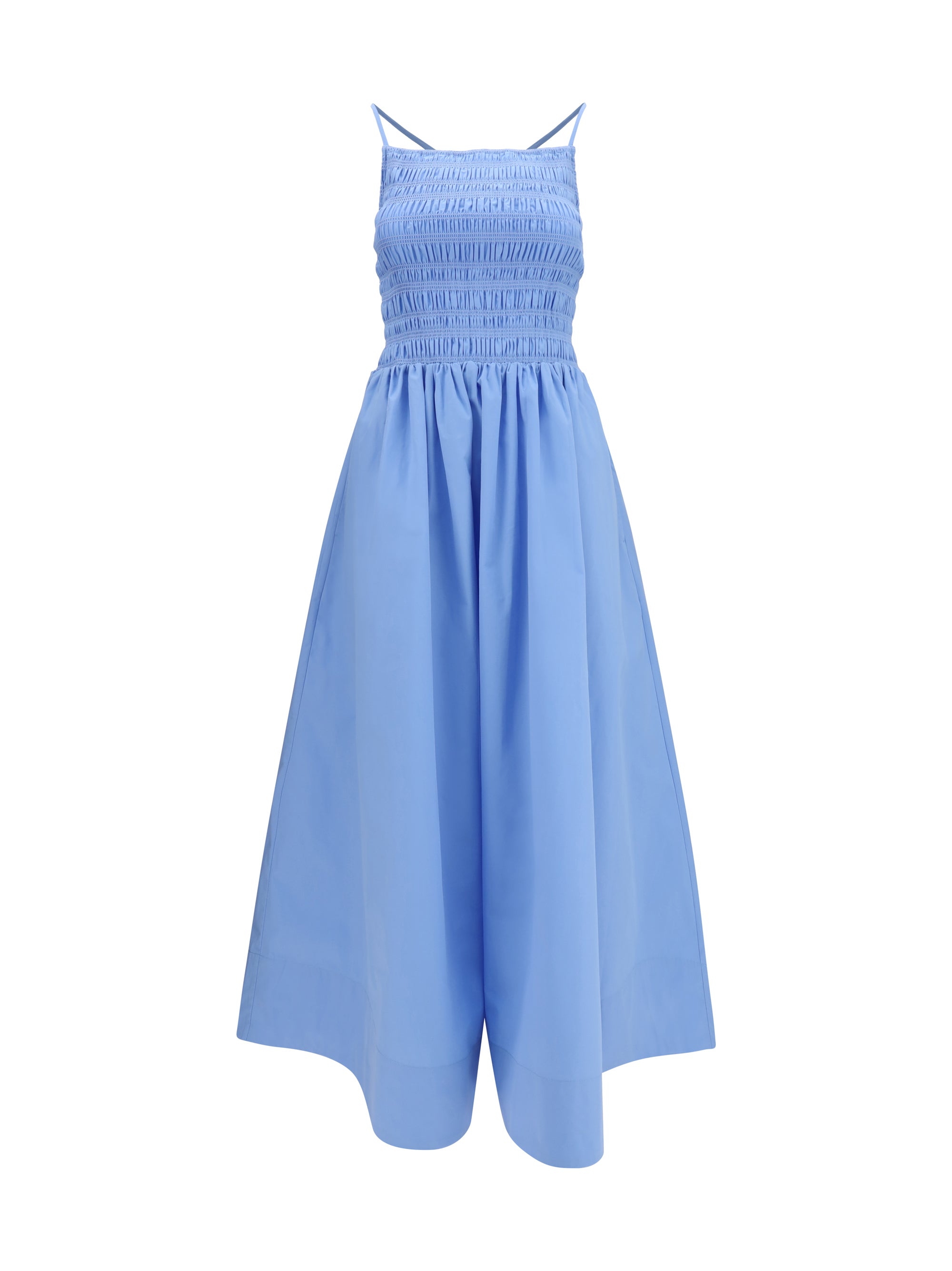 poplin maxi dress