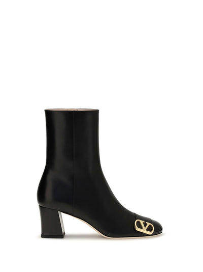 veeside leather ankle boots