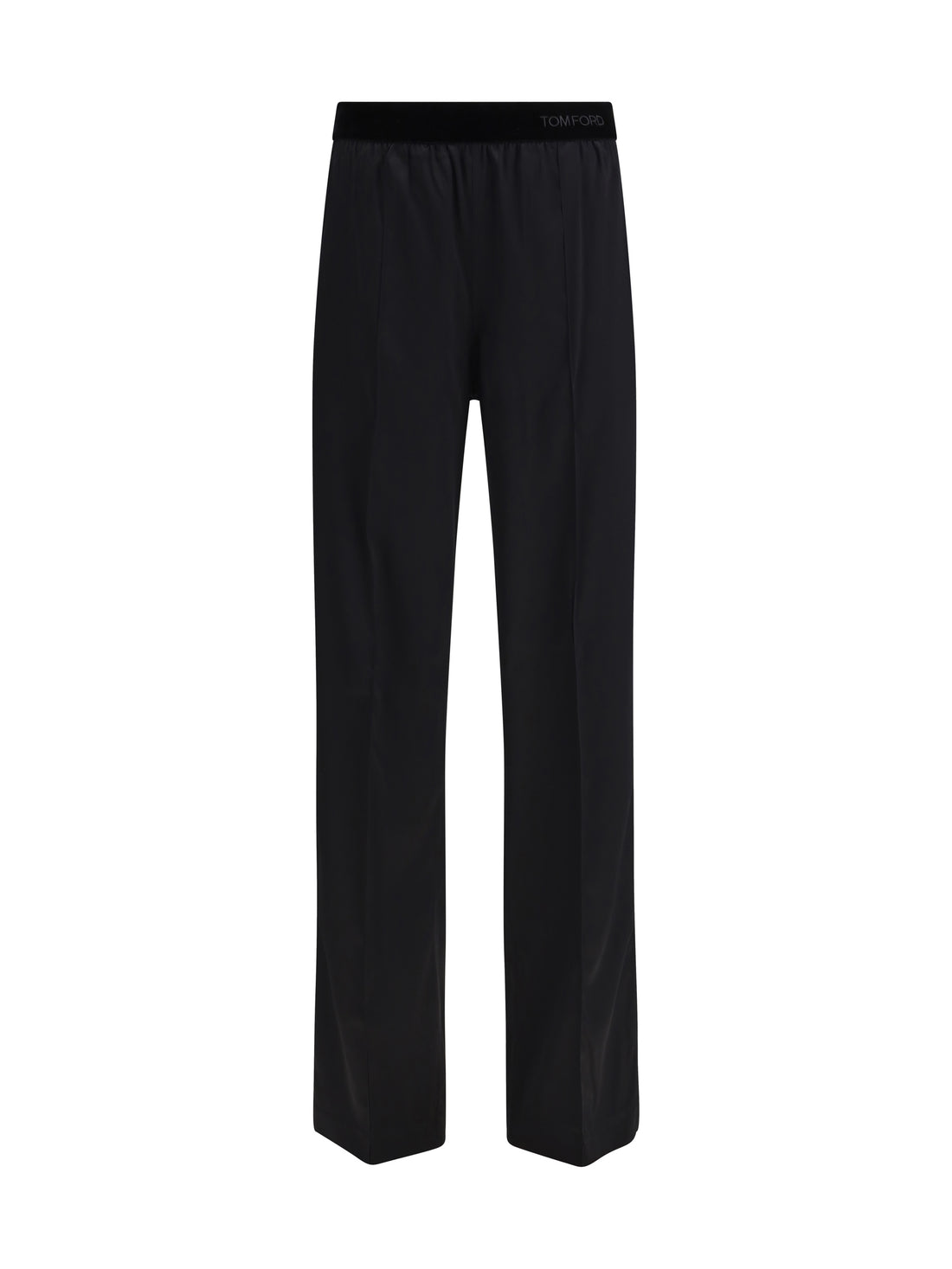 TOM FORD L stretch silk satin trousers