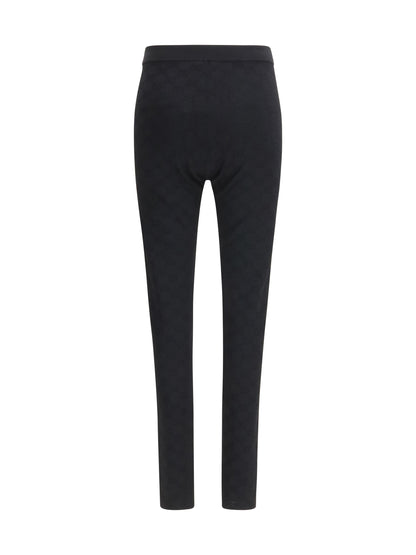 GUCCI M elastic gg jacquard leggings