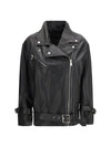 leather biker jacket