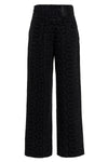 monogram cotton blend denim jeans