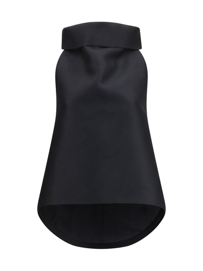 high neck top