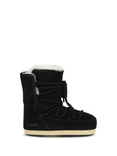 MOON BOOT 37-38 suede and shearling ankle boots