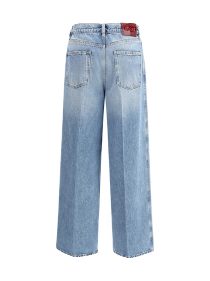GUCCI 26 wide leg jeans