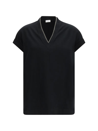 cotton t-shirt with embellishments
