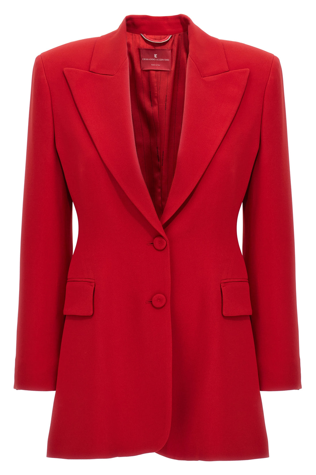 ERMANNO SCERVINO 38 single-breasted blazer in viscose blend