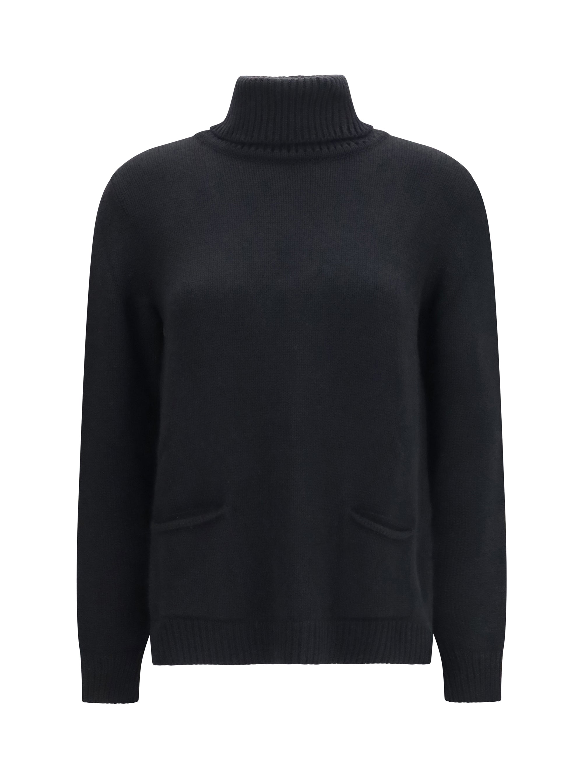 high neck sweater