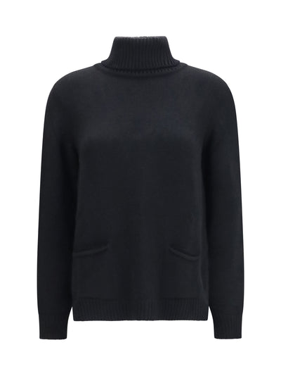 high neck sweater
