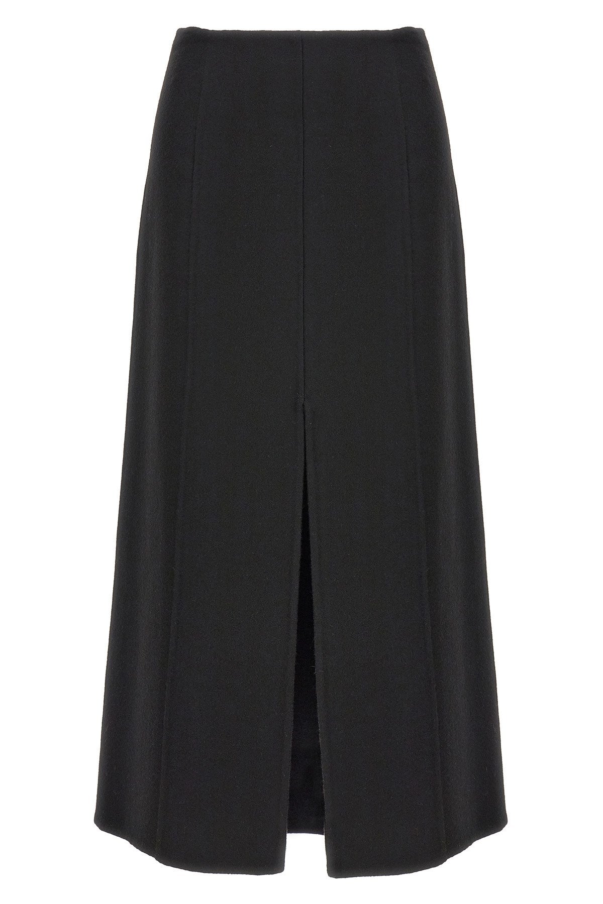 long skirt in wool cloth