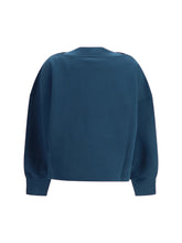 ALAIA 38 cotton sweatshirt with a boat neckline