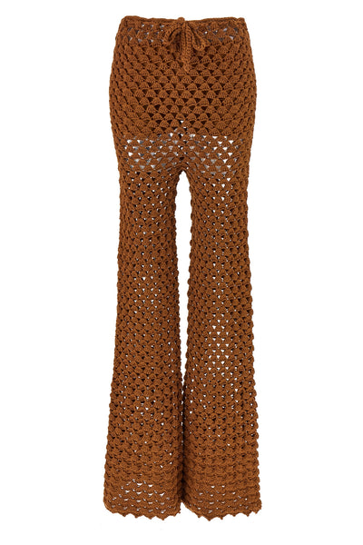 crochet cotton pants