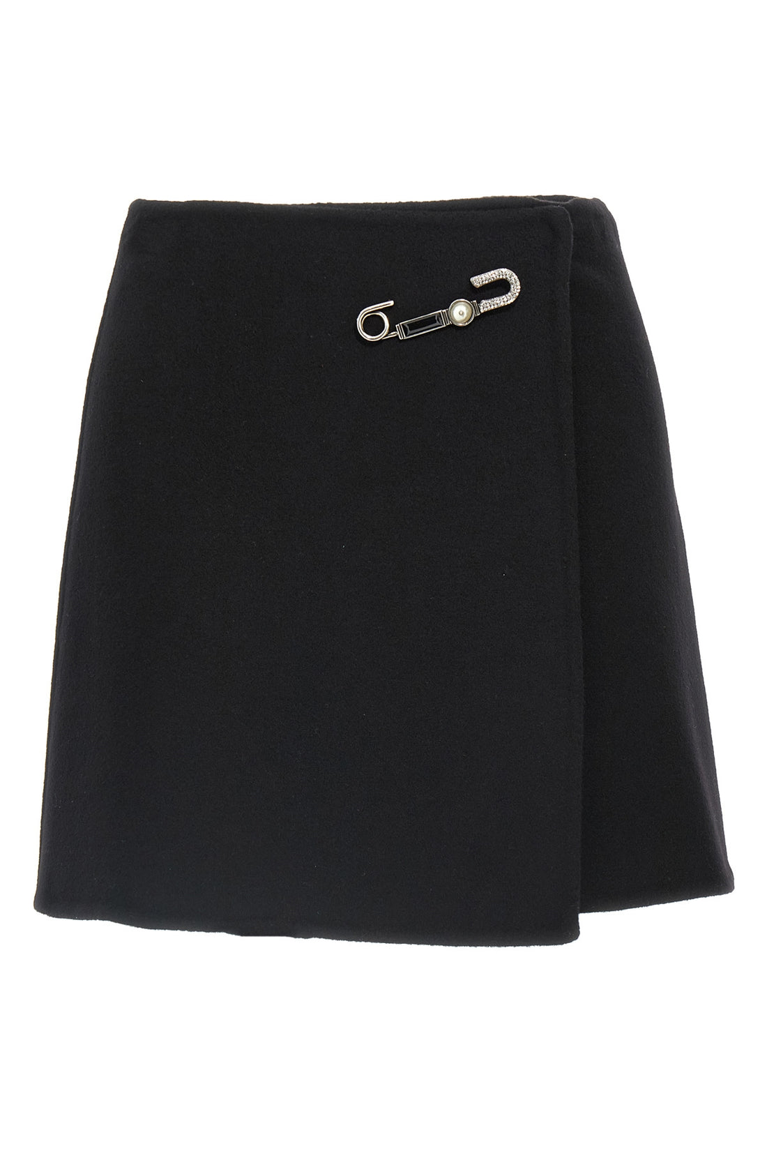 ERMANNO SCERVINO 40 virgin wool mini skirt
