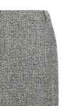 longuette skirt in wool blend