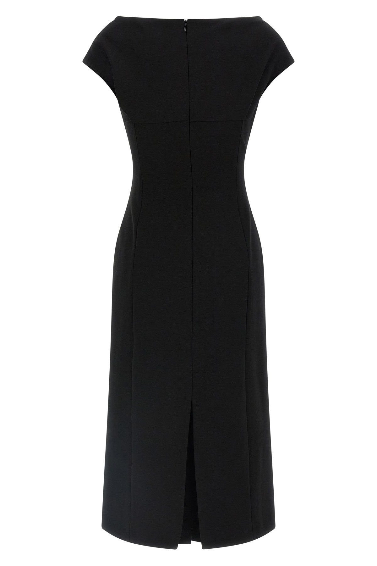 midi dress in viscose blend