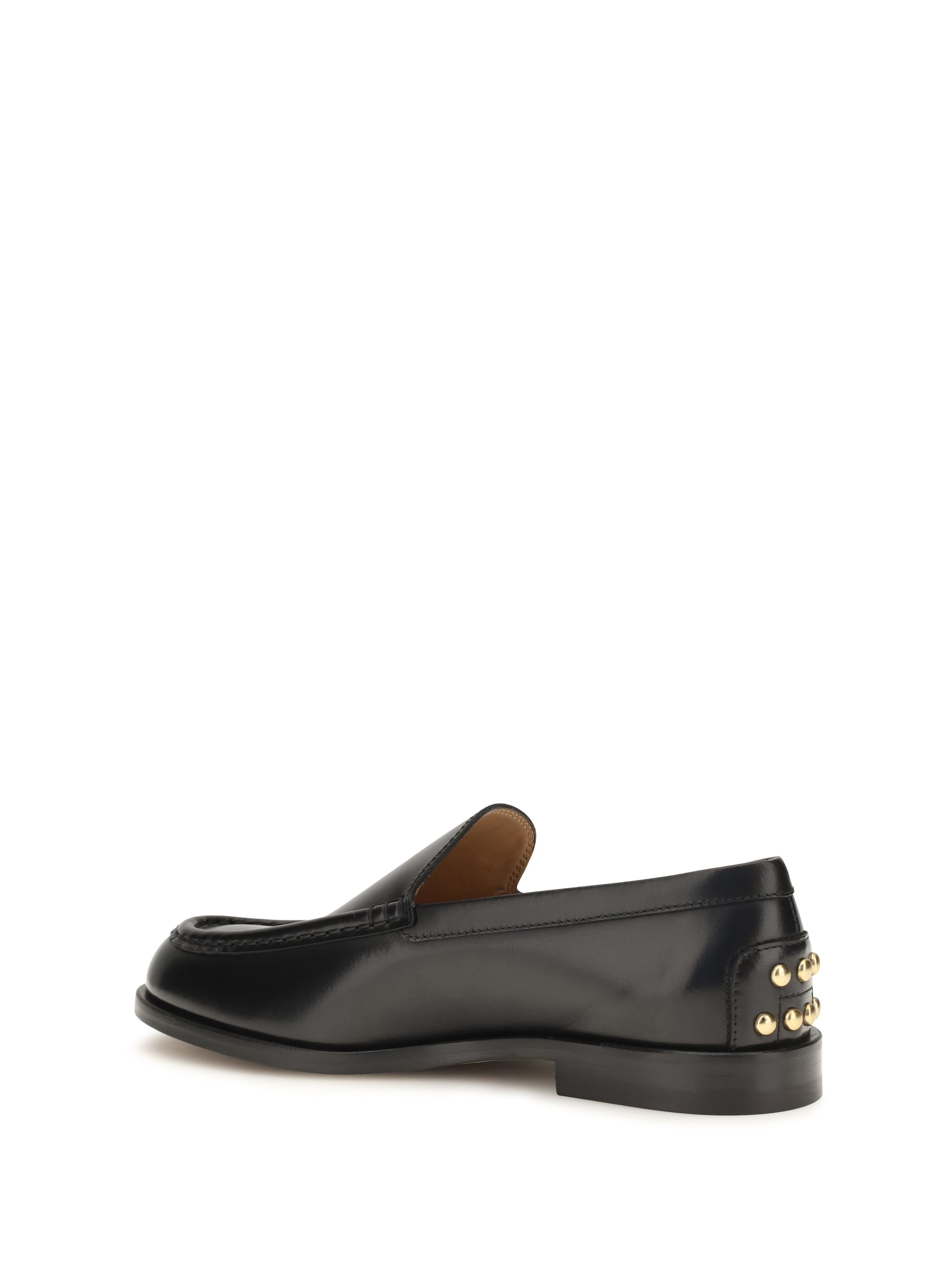 gommino leather loafers