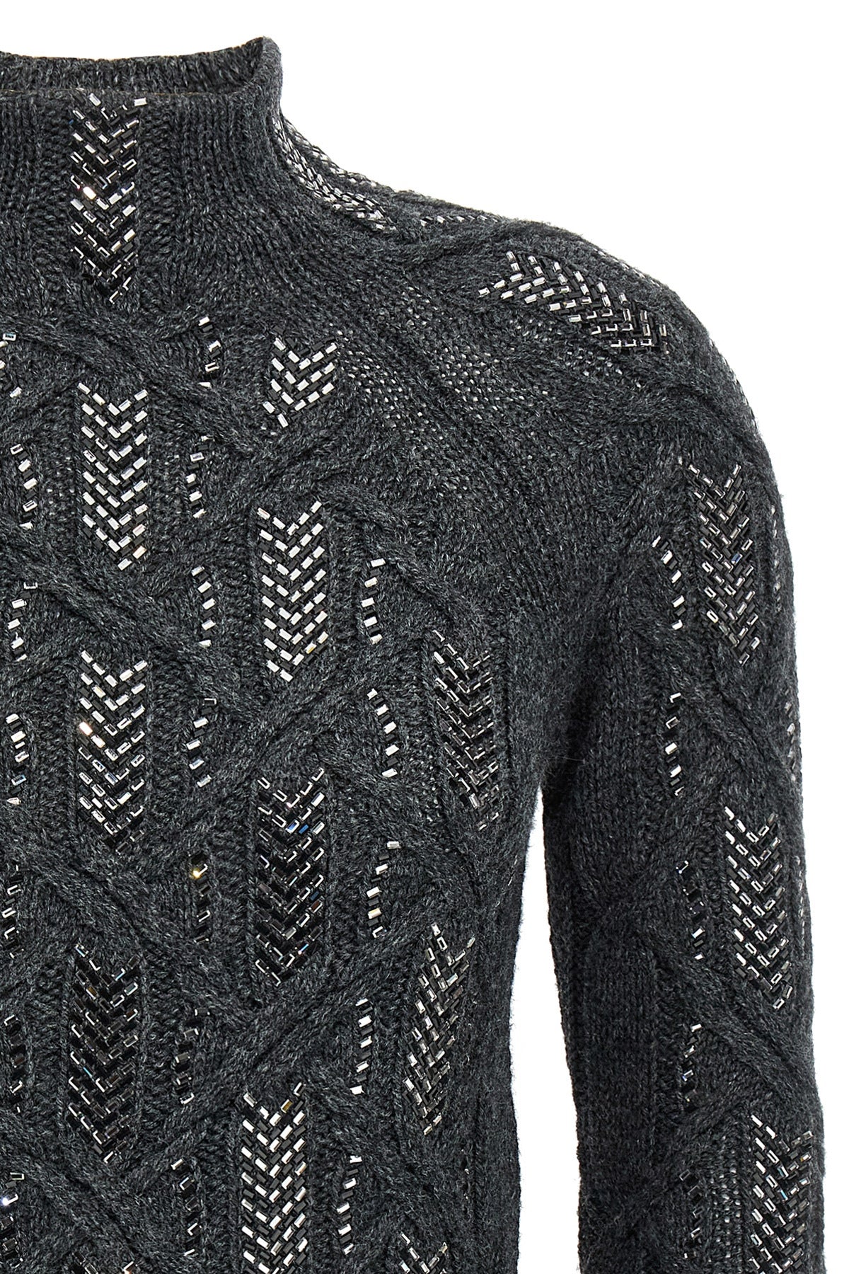 virgin wool blend sweater