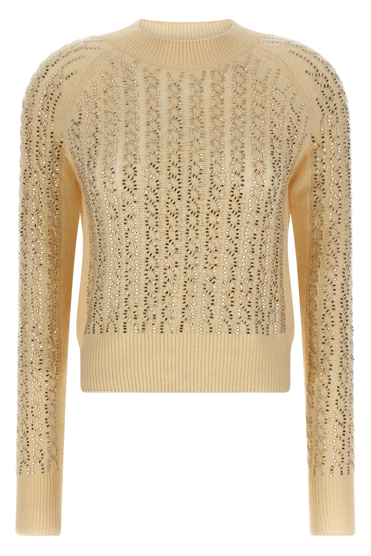virgin wool and cashmere blend sweater