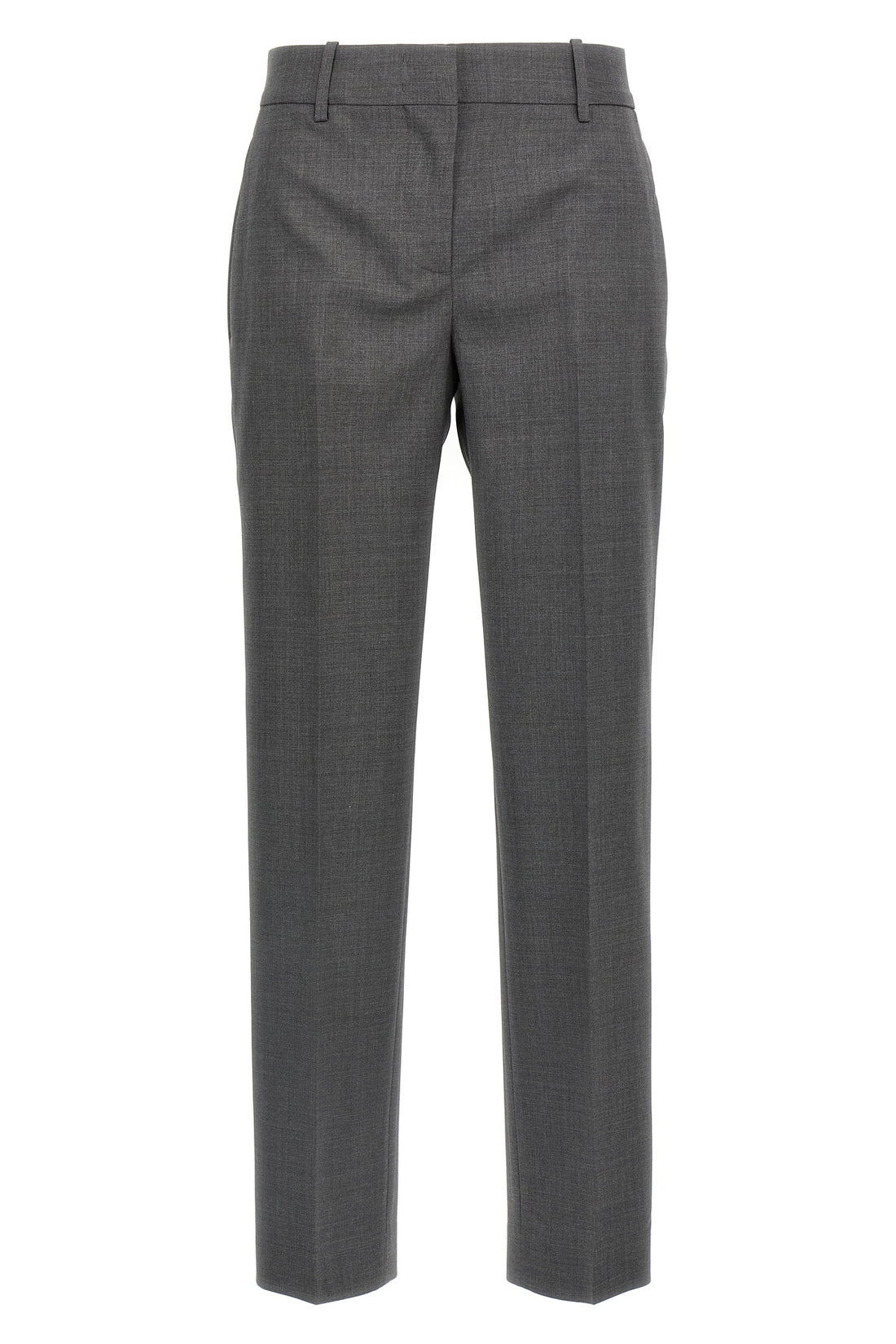 ERMANNO SCERVINO 40 melange virgin wool trousers