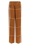 silk satin trousers