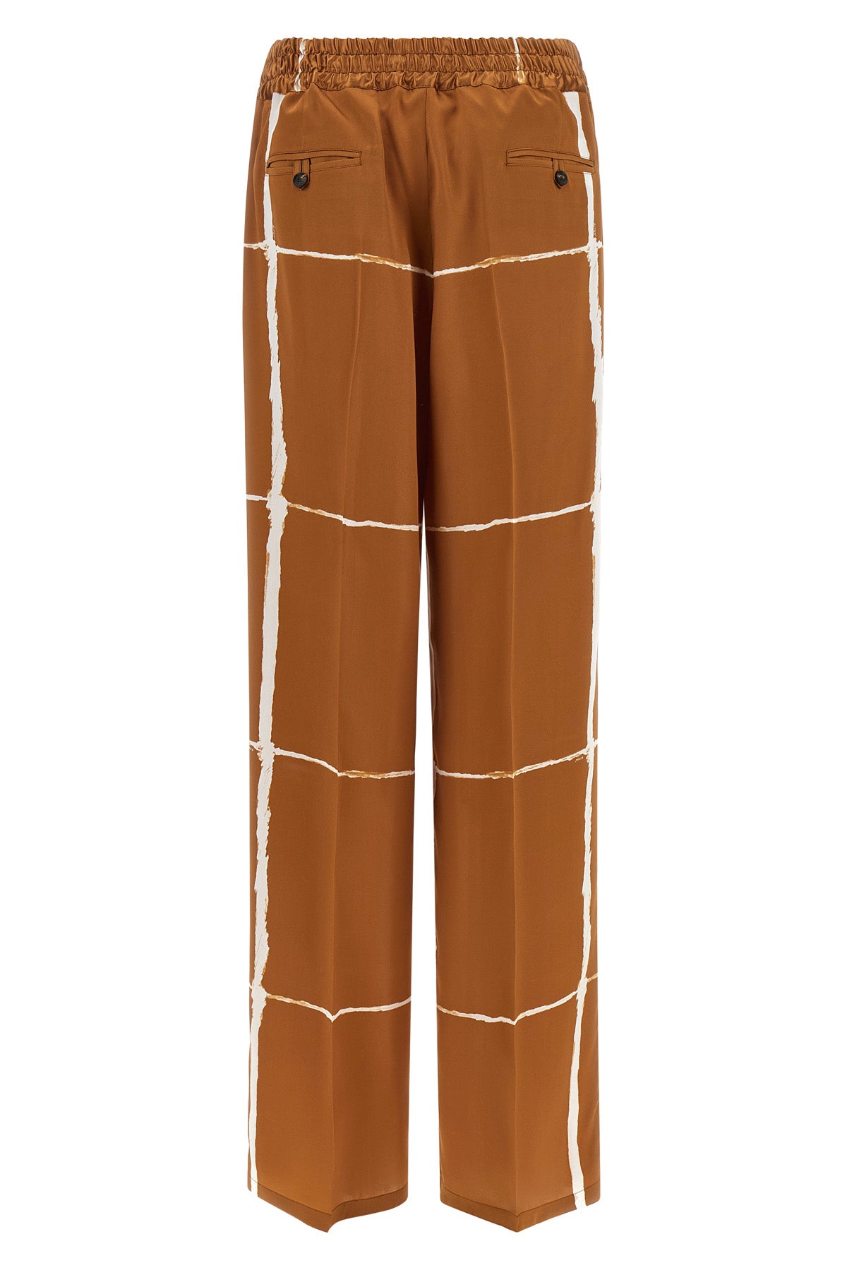 silk satin trousers