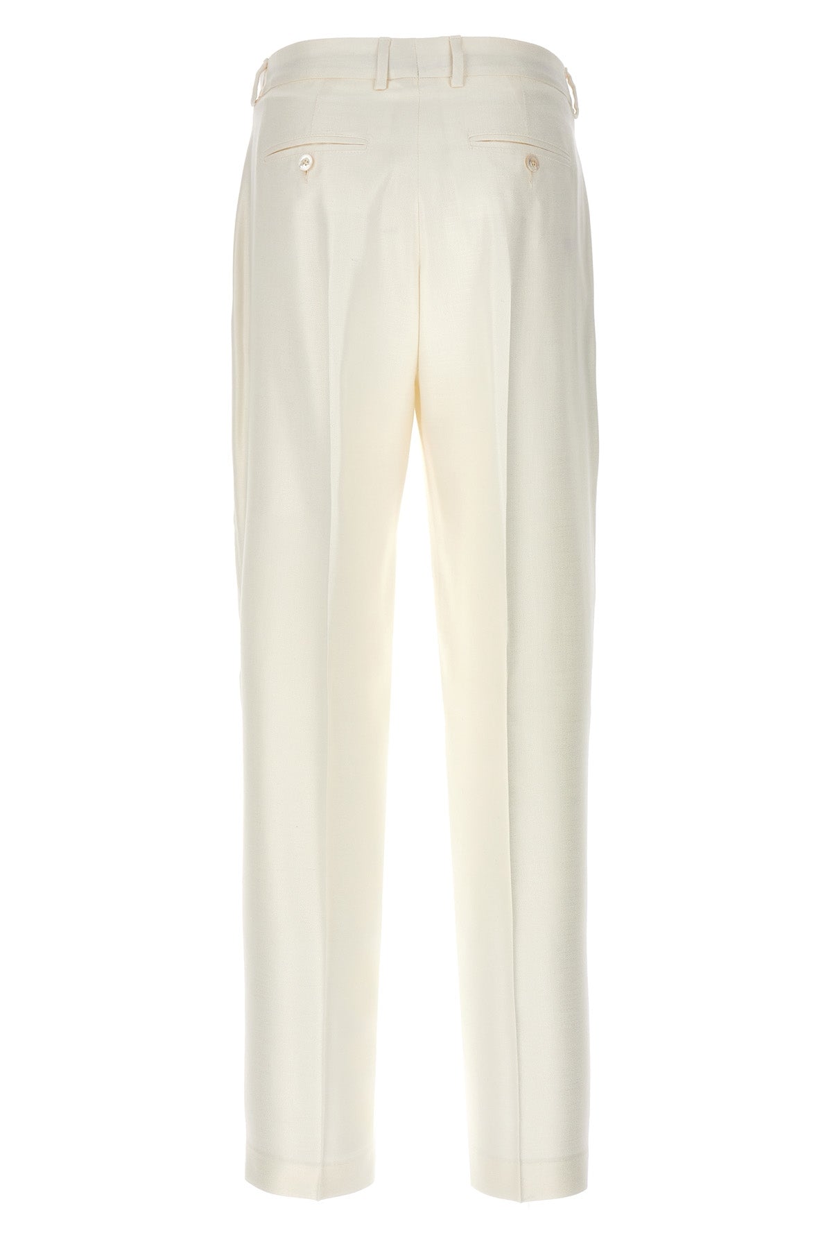 cigarette-style viscose pants