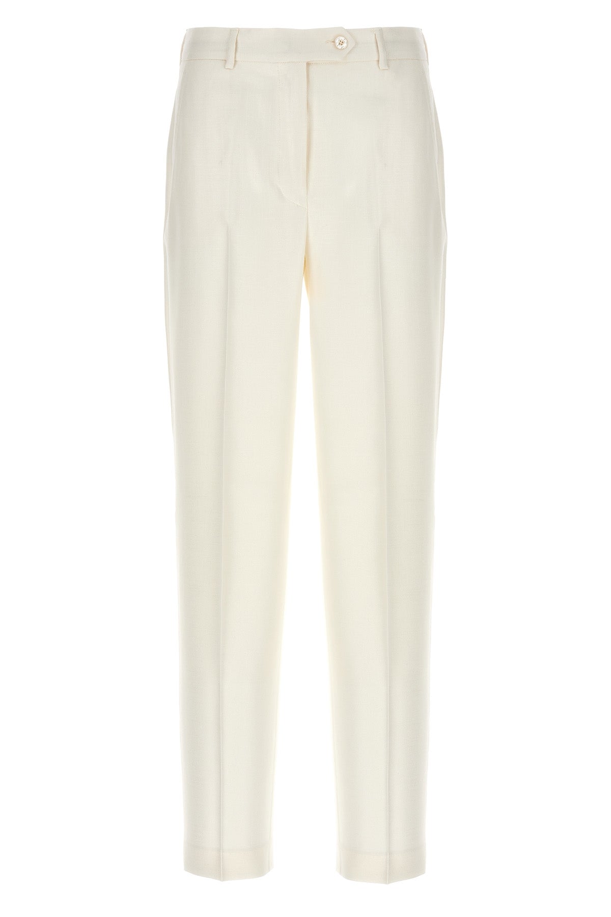 cigarette-style viscose pants