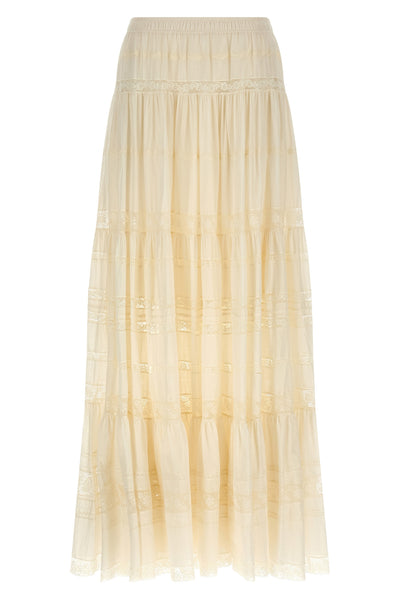 long skirt in light cotton
