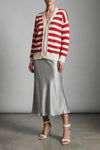 crochet cotton blend cardigan