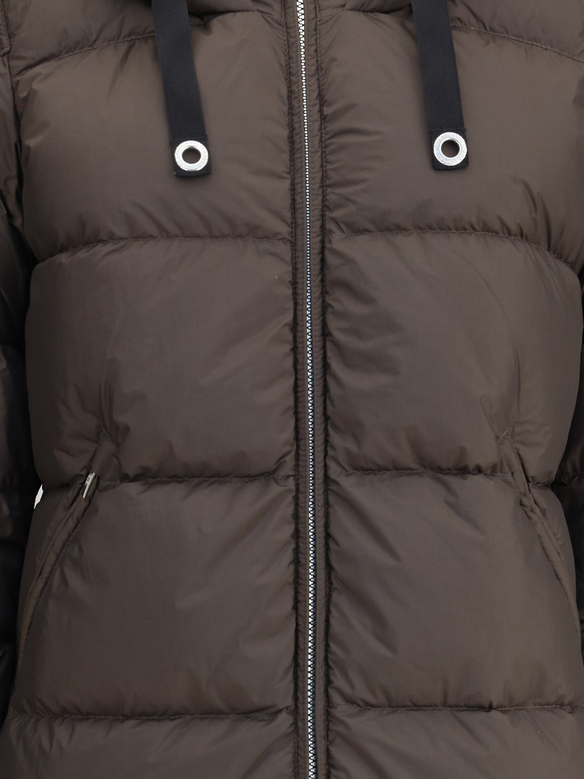 PARAJUMPERS XS panda long hooded down jacket