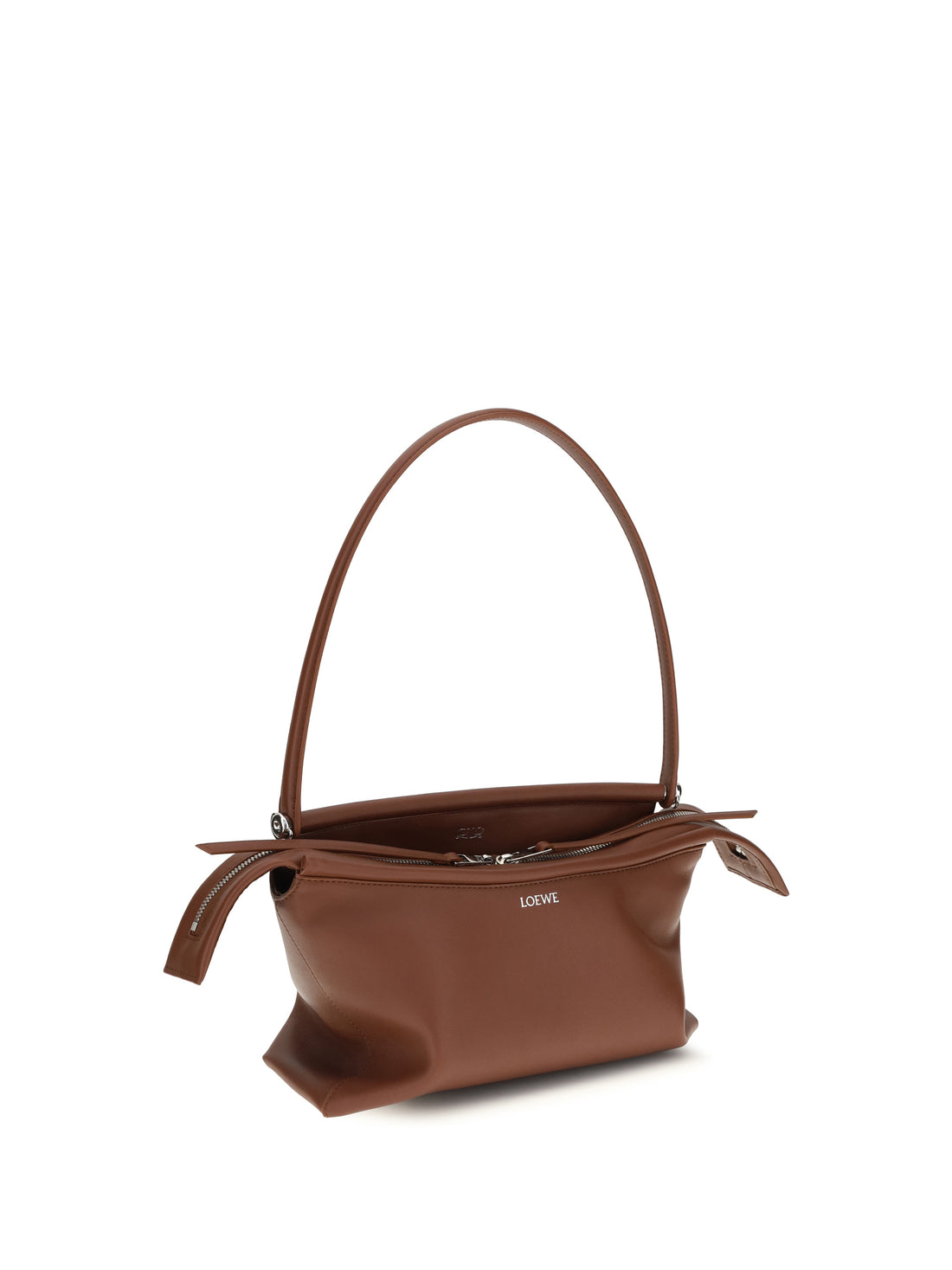 LOEWE OS whisker glazed calfskin shoulder bag