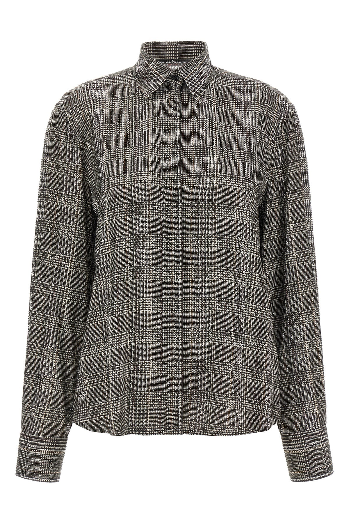the ermanno scervino shirt reinterprets the codes of classic tailoring through a
