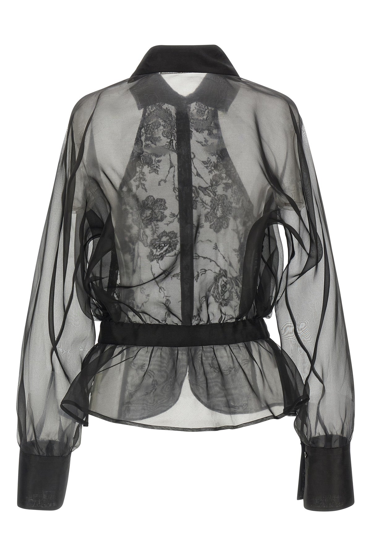 the ermanno scervino shirt embodies sophisticated elegance through a masterful p