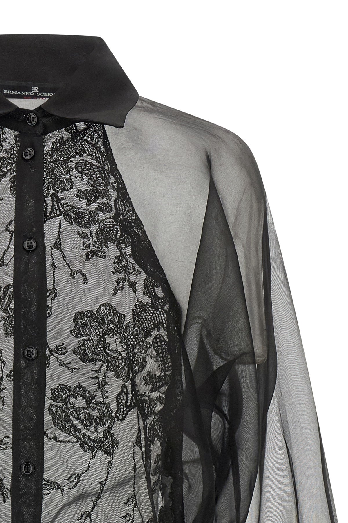 the ermanno scervino shirt embodies sophisticated elegance through a masterful p