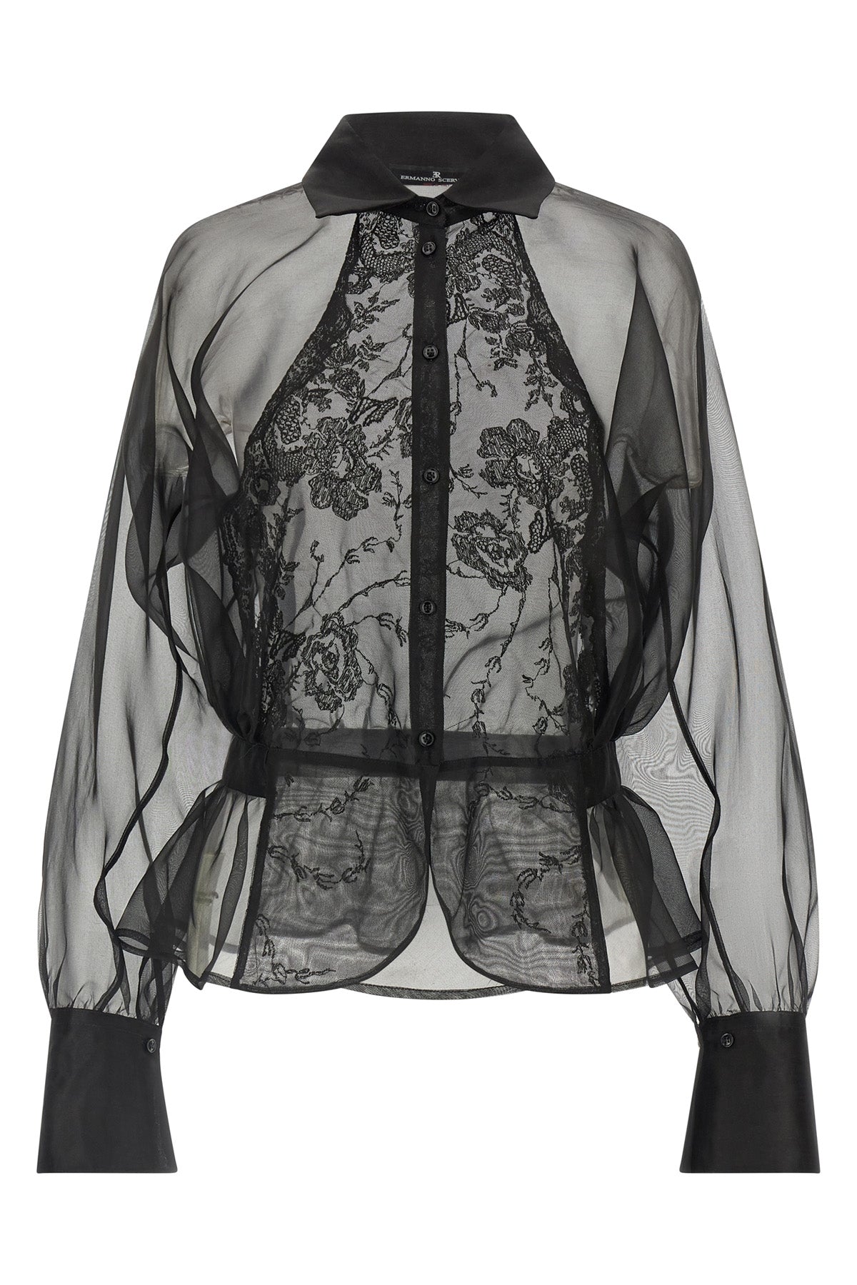 the ermanno scervino shirt embodies sophisticated elegance through a masterful p