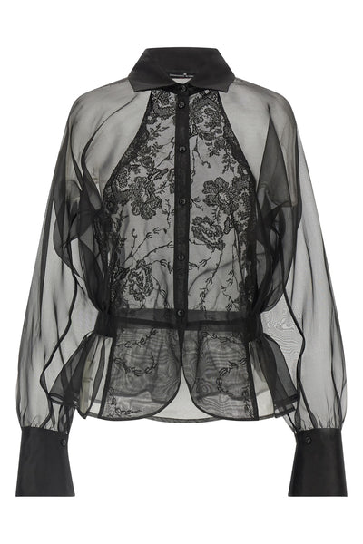 the ermanno scervino shirt embodies sophisticated elegance through a masterful p