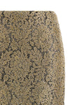 the ermanno scervino midi skirt redefines the codes of tailoring through a preci
