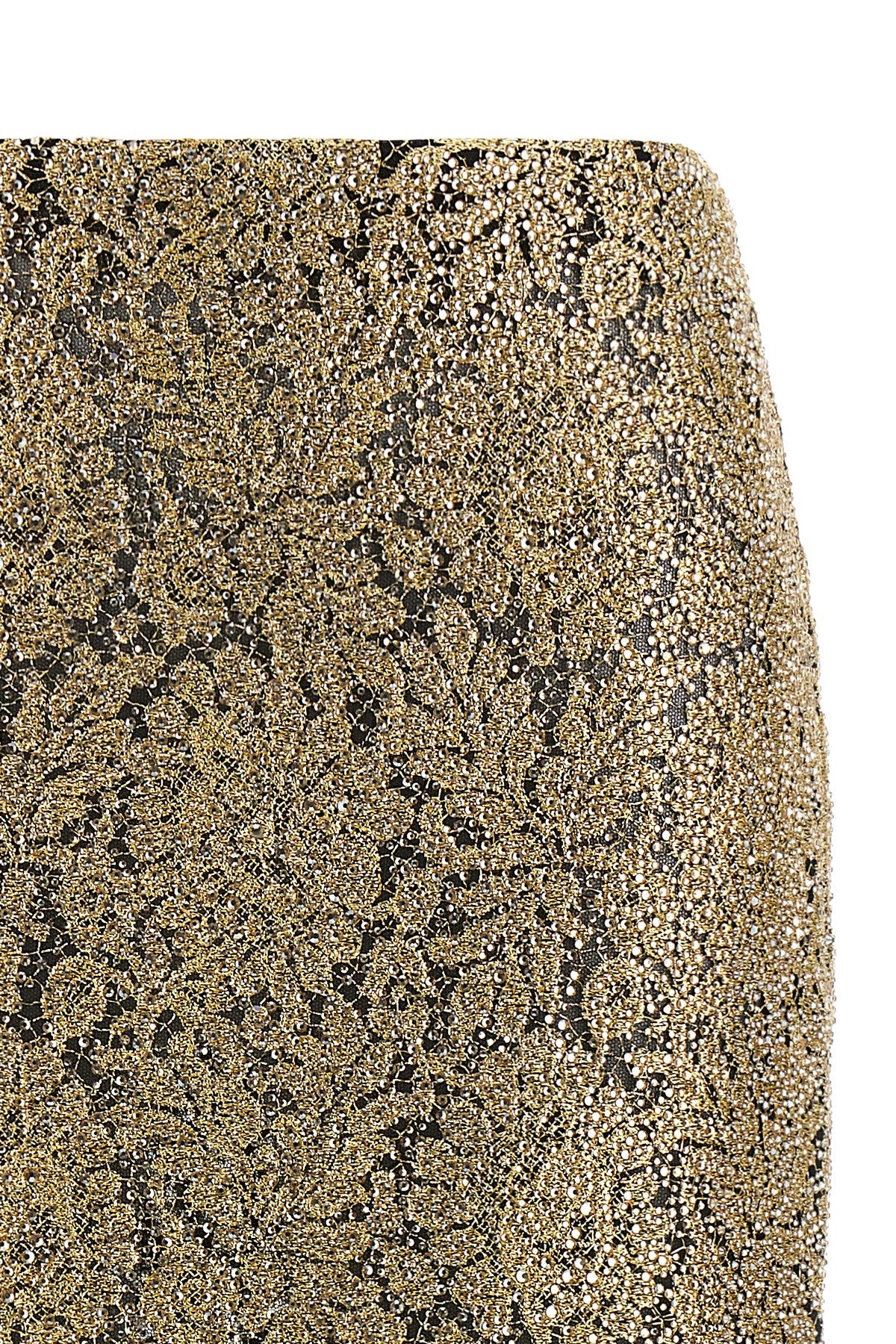 the ermanno scervino midi skirt redefines the codes of tailoring through a preci